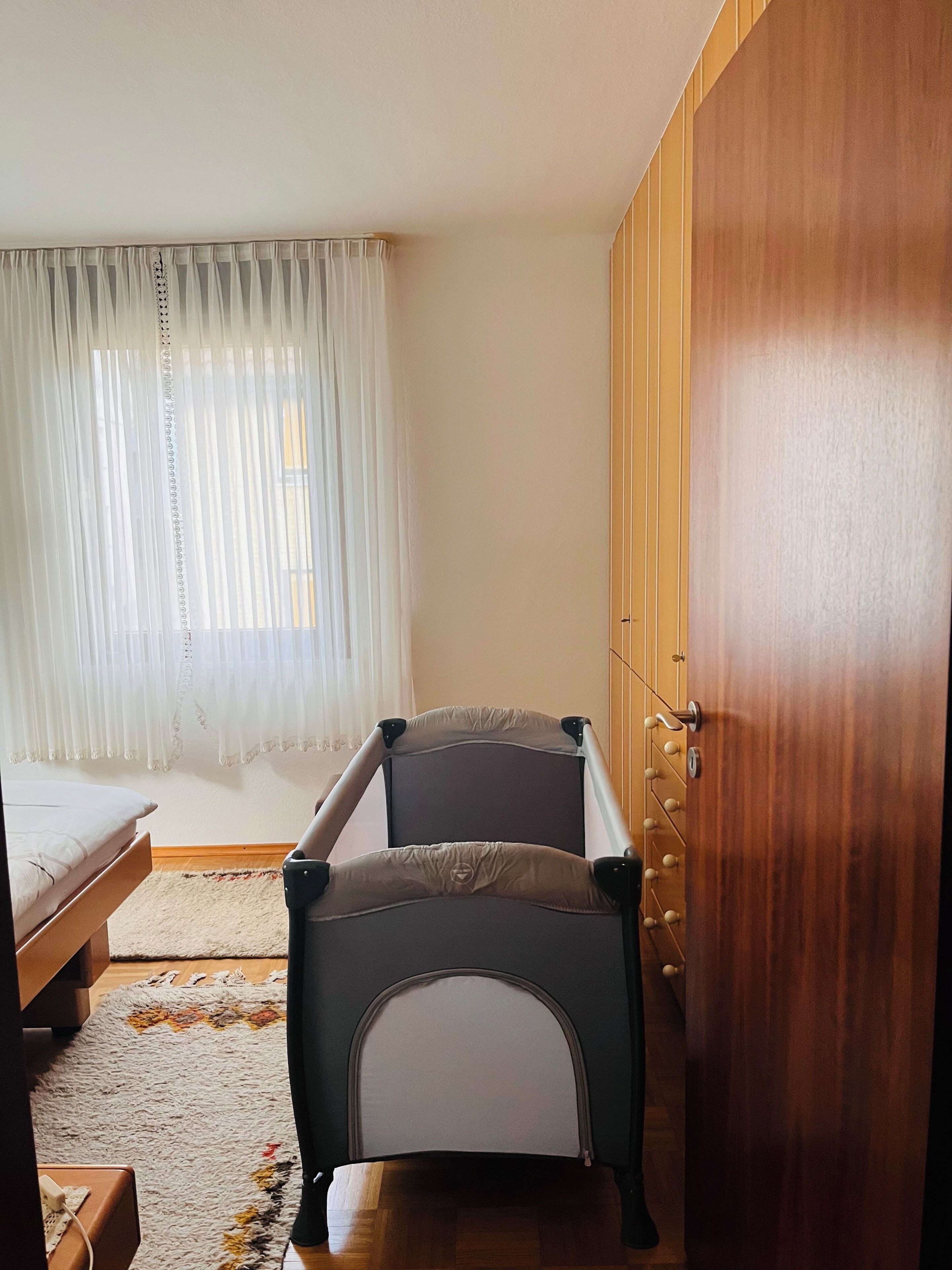 1 Schlafzimmer, Bügeleisen/Bügelbrett, Reisekinderbett, kostenloses WLAN