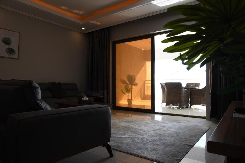 Suite with Garden View | Woonruimte