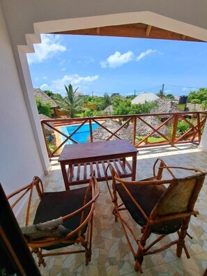 Vue depuis le balcon
