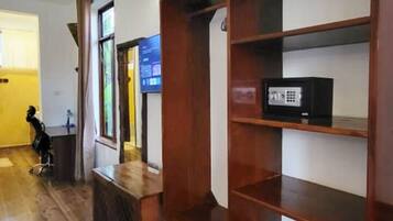 Deluxe Triple Room, Balcony, Pool View | Safe
