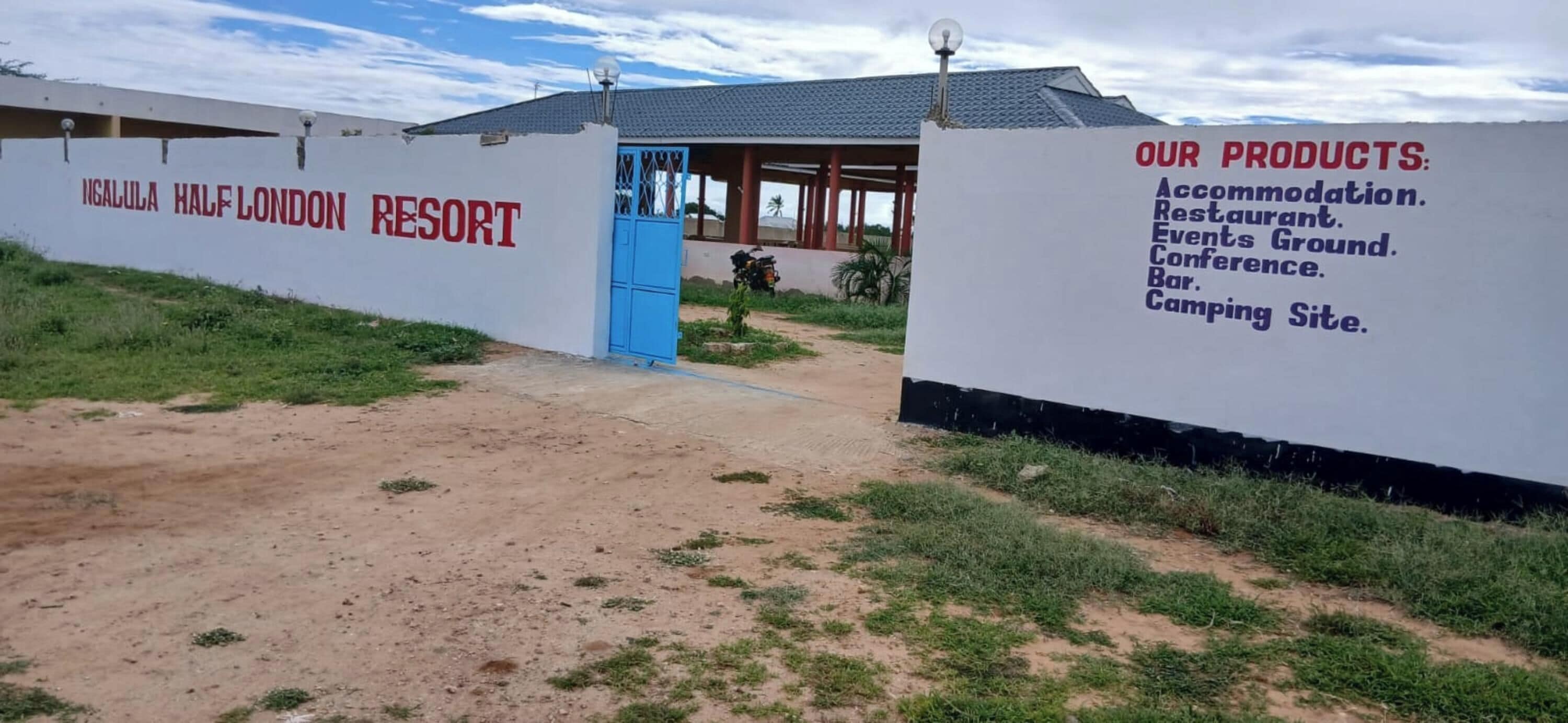 Entrada de la propiedad