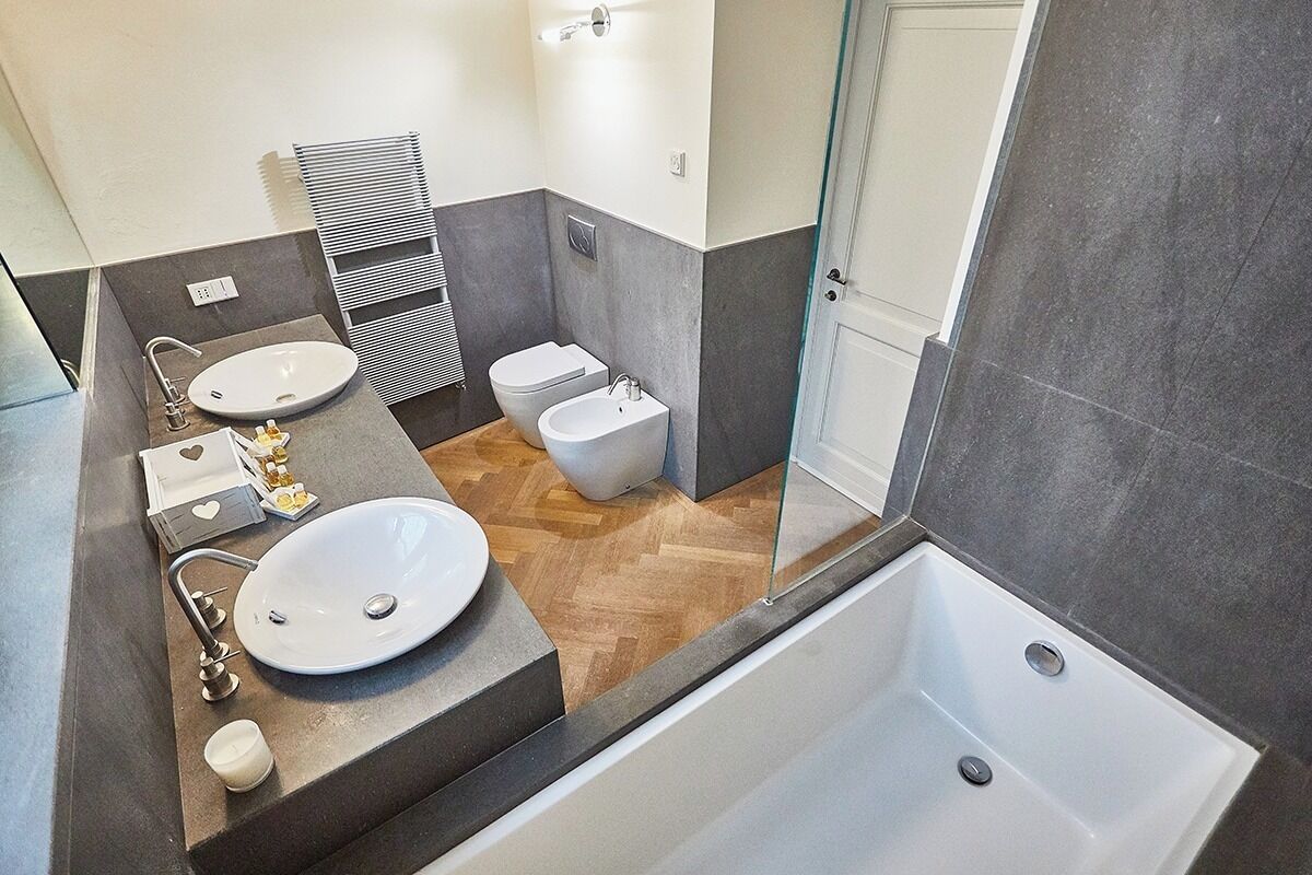 Loft, 2 camere da letto | Bagno | Vasca e doccia separate, set di cortesia gratuito, asciugacapelli