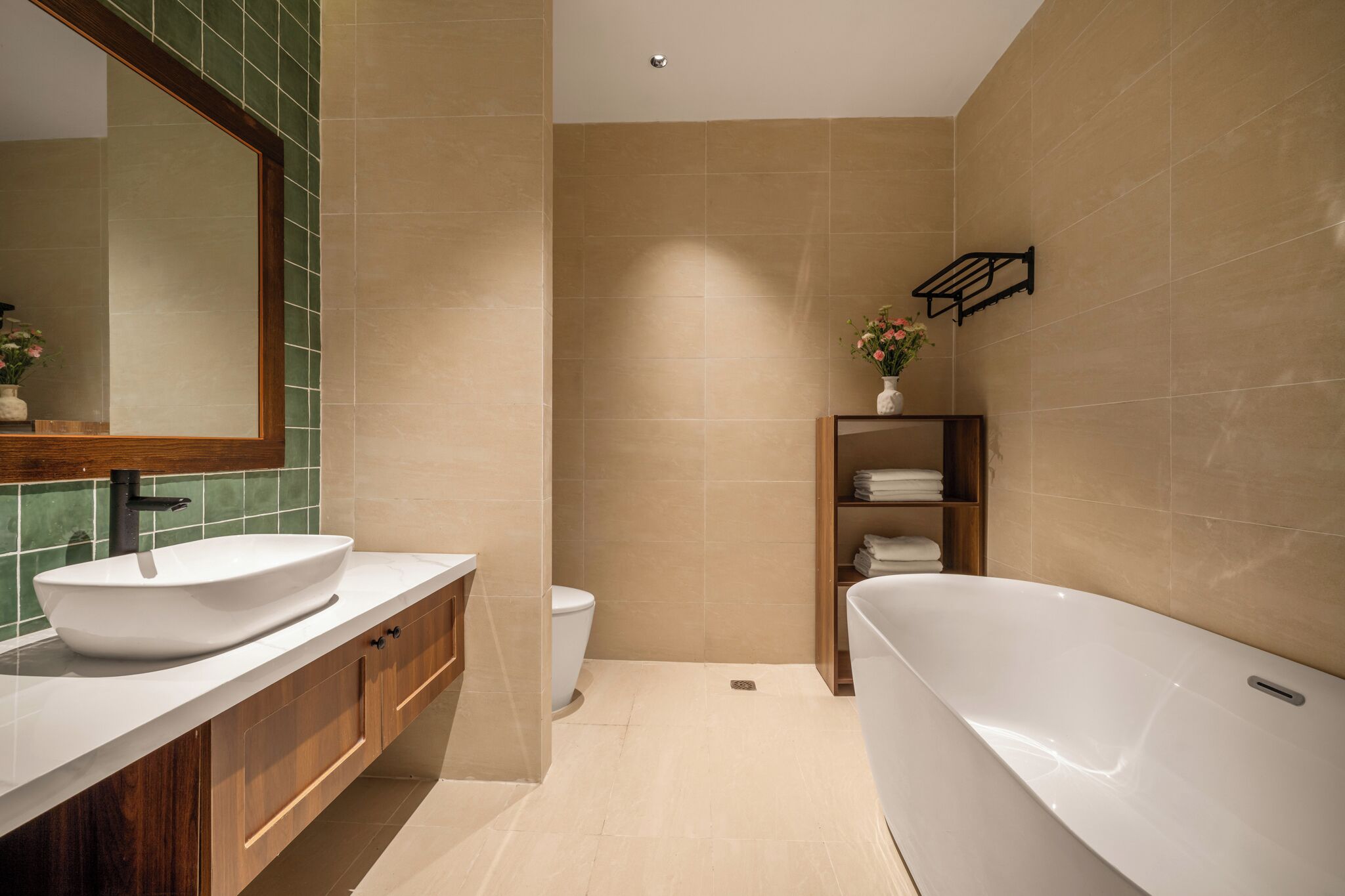 Signature villa, 5 slaapkamers, bad | Badkamer | Gratis toiletartikelen, een haardroger, handdoeken, zeep