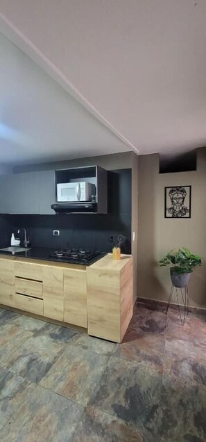 Private kitchen - Libertador Aptos l Jacuzzi l In Provenza (Medellín)