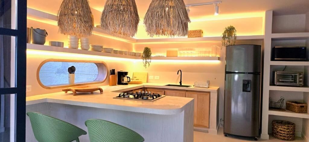 Deluxe Villa, Patio | Private kitchen