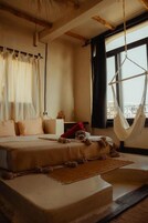 Deluxe Double Room, Pool View | Down comforters, Select Comfort beds, free WiFi, bed sheets