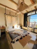 Habitación Deluxe doble, vistas a la piscina | Wifi gratis