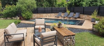 LA VILLA DES 5 MONDES - Swimming pool / garden/ Parking - 10p