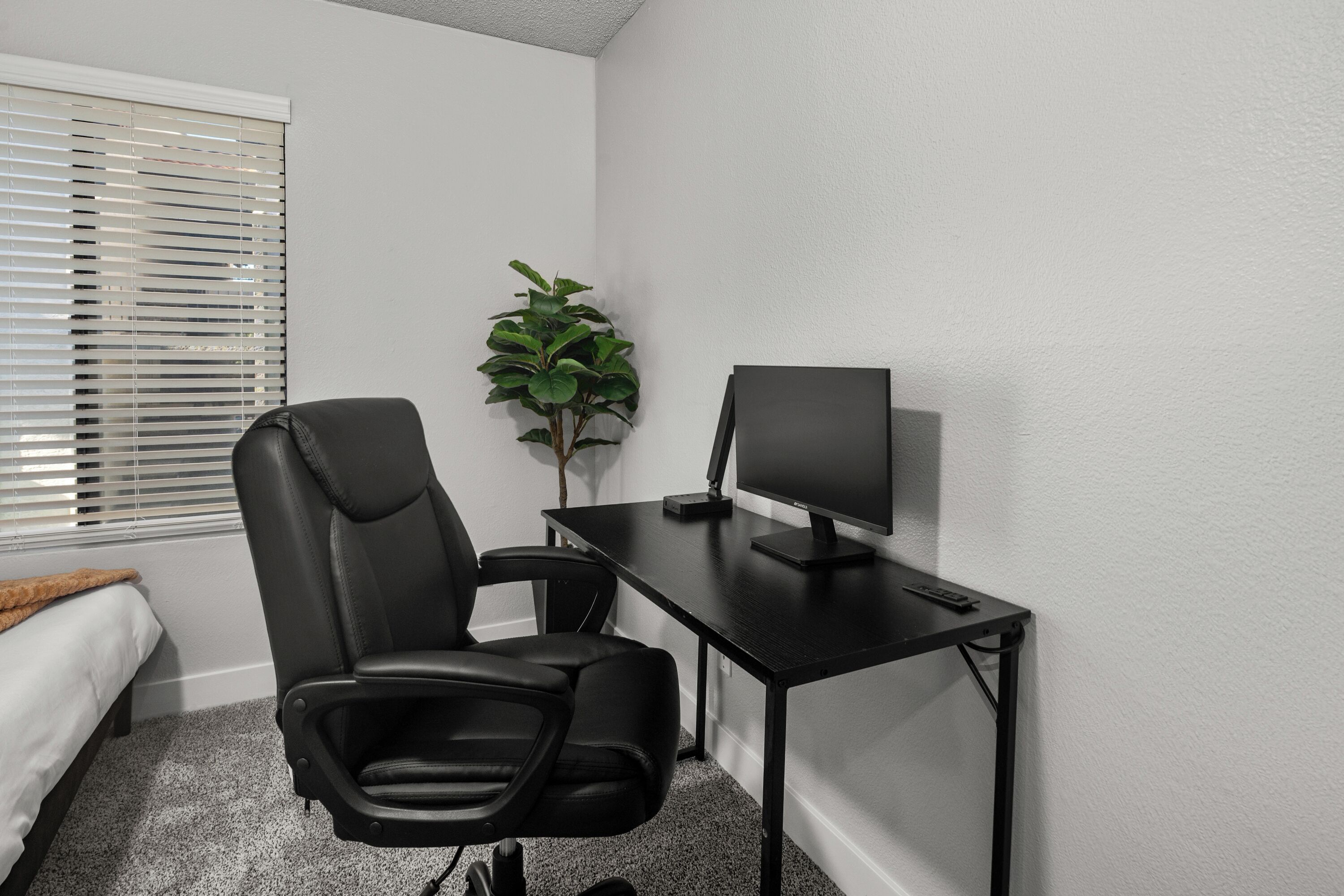 Departamento, 2 habitaciones, para no fumadores, cocina | Escritorio y espacio para trabajar con laptop 