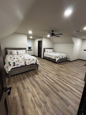 4 habitaciones, internet y ropa de cama 