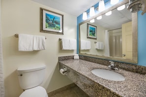 Hair dryer, towels