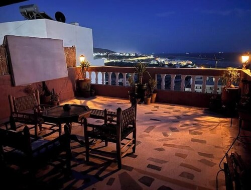 Duplex with Panoramic Terrace - 180° Sea View in Tamraght