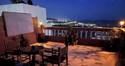 Duplex with Panoramic Terrace - 180° Sea View in Tamraght