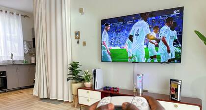 Modern 1BR , AC, Wi-Fi & Backup Power and Security