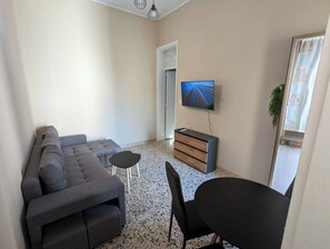 Living area - Cinema Apartment • 5 Guests • Near Beach Trapani (Sicily)