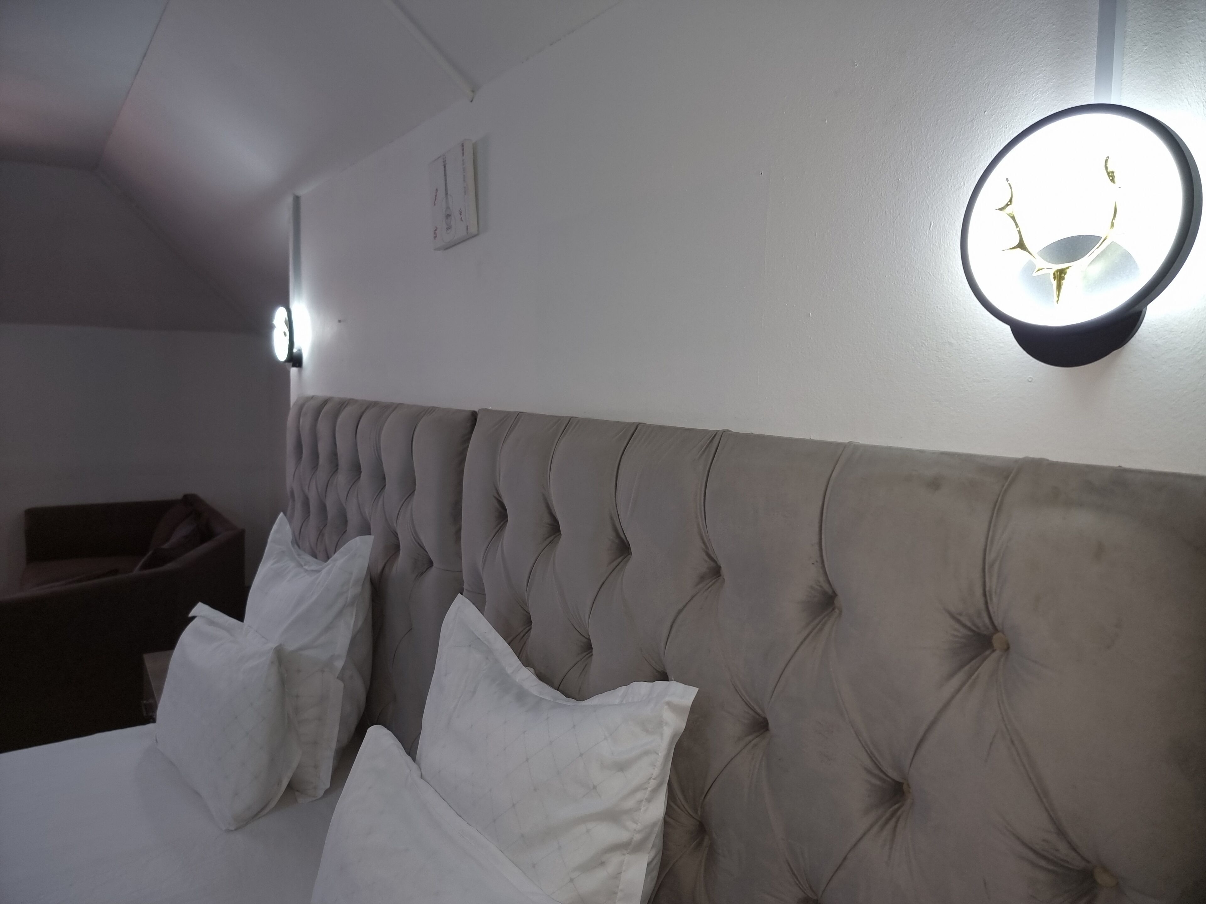 Deluxe Quadruple Room, Courtyard View | Desk, laptop workspace, iron/ironing board, free WiFi