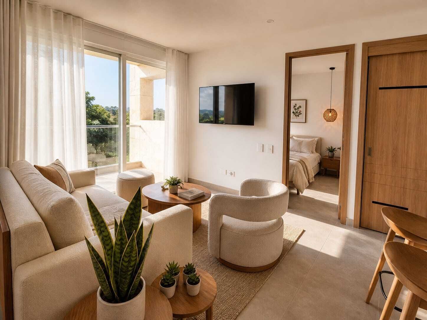 Área de sala de estar