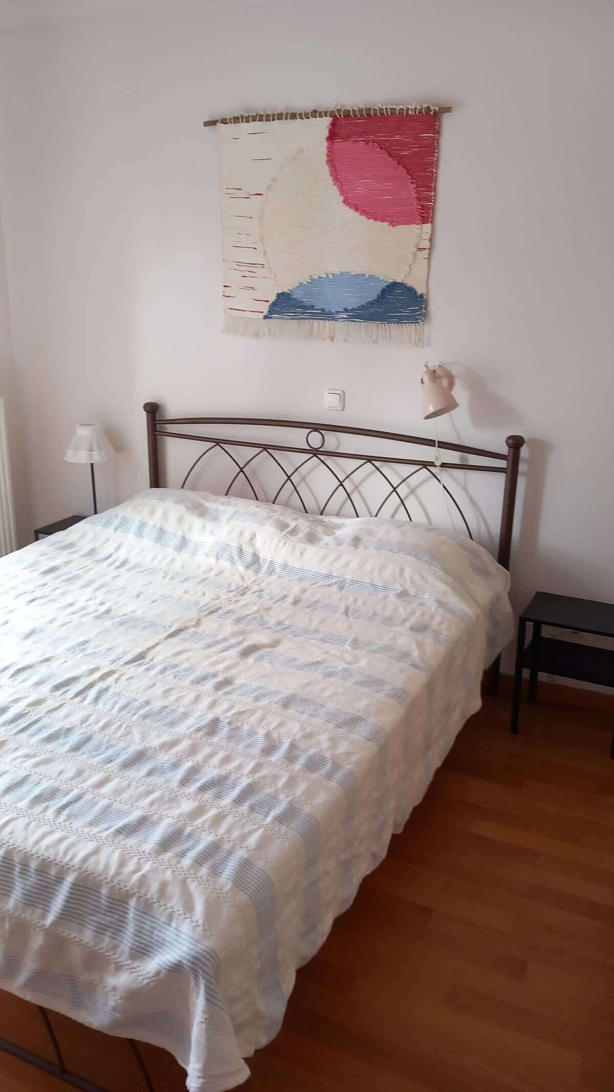 1 quarto, ferros/tábuas de passar roupa, berço de viagem, Wi-Fi