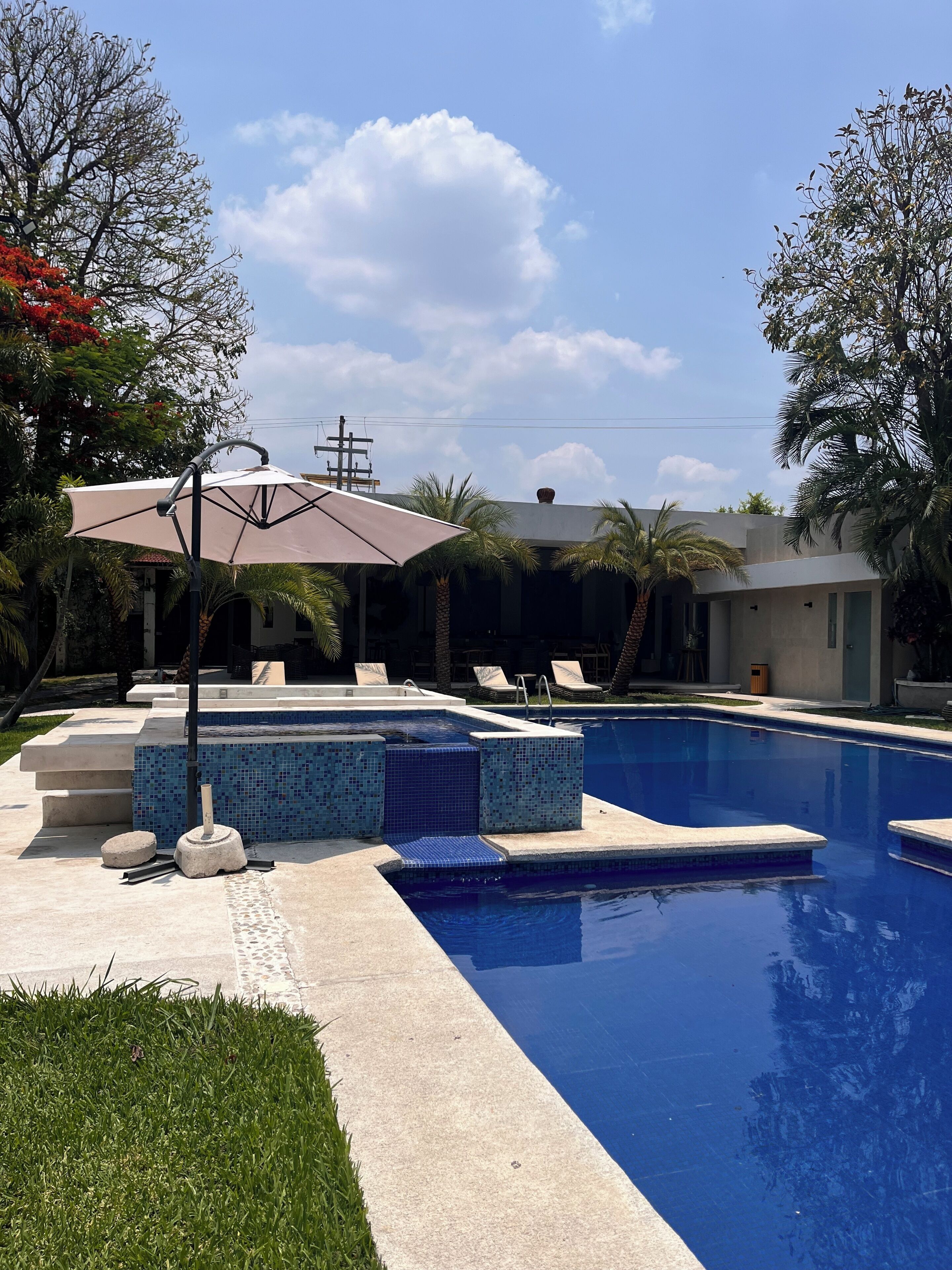 Outdoor pool