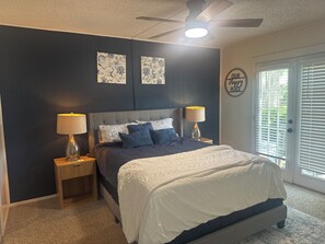 2 chambres, fer et planche à repasser, Wi-Fi gratuit, draps fournis