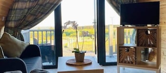 Dutch Spotted Glamping Pod