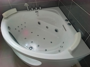 Towels, soap, toilet paper