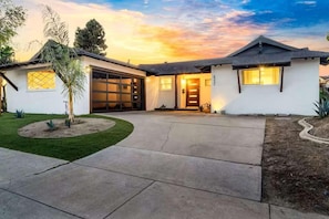 Exterior - Designer Escape with Pool, Firepit, Game Room, BBQ (San Diego)