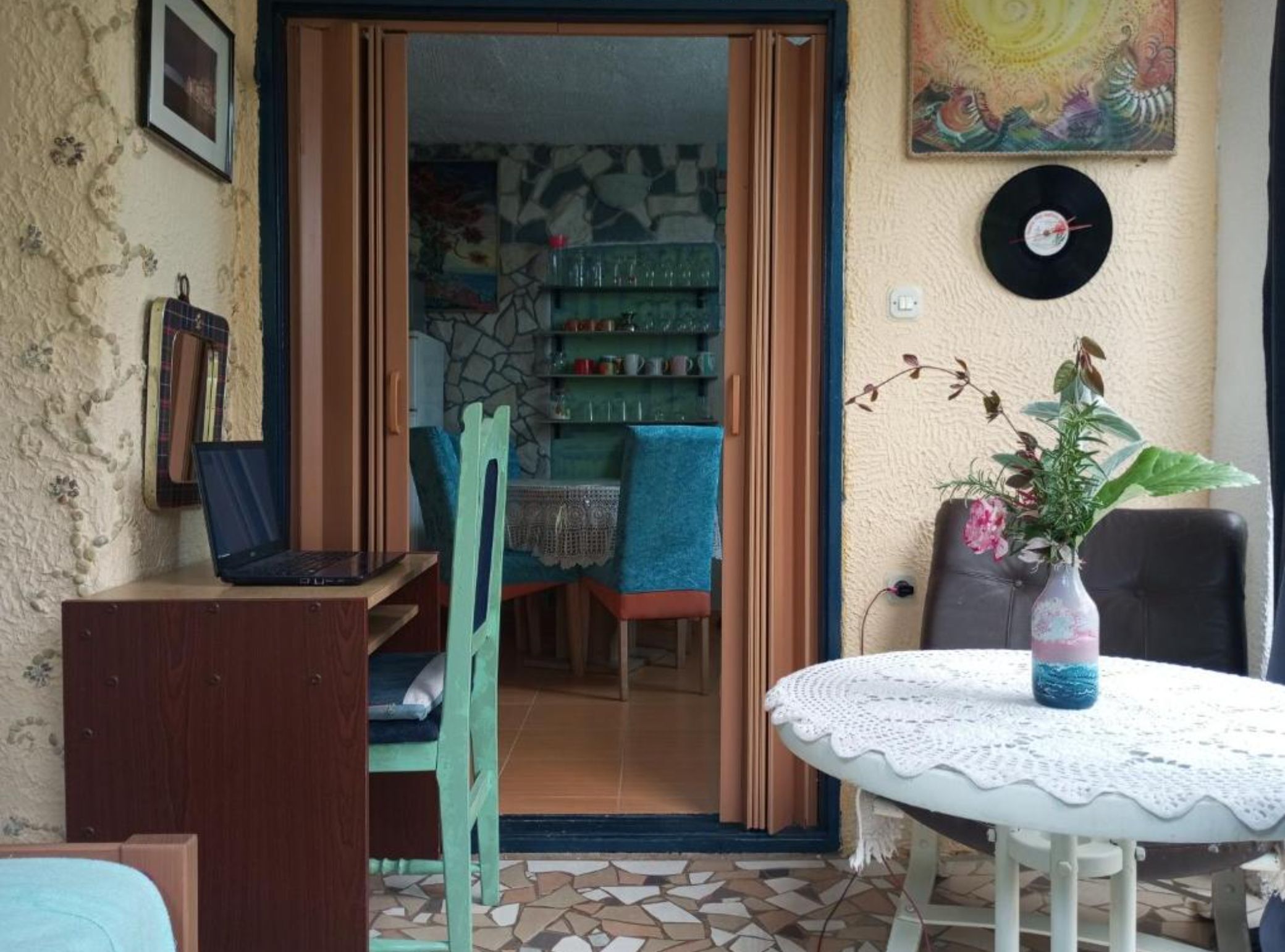 Appartement (Apartment) | Privékeuken | Een koelkast