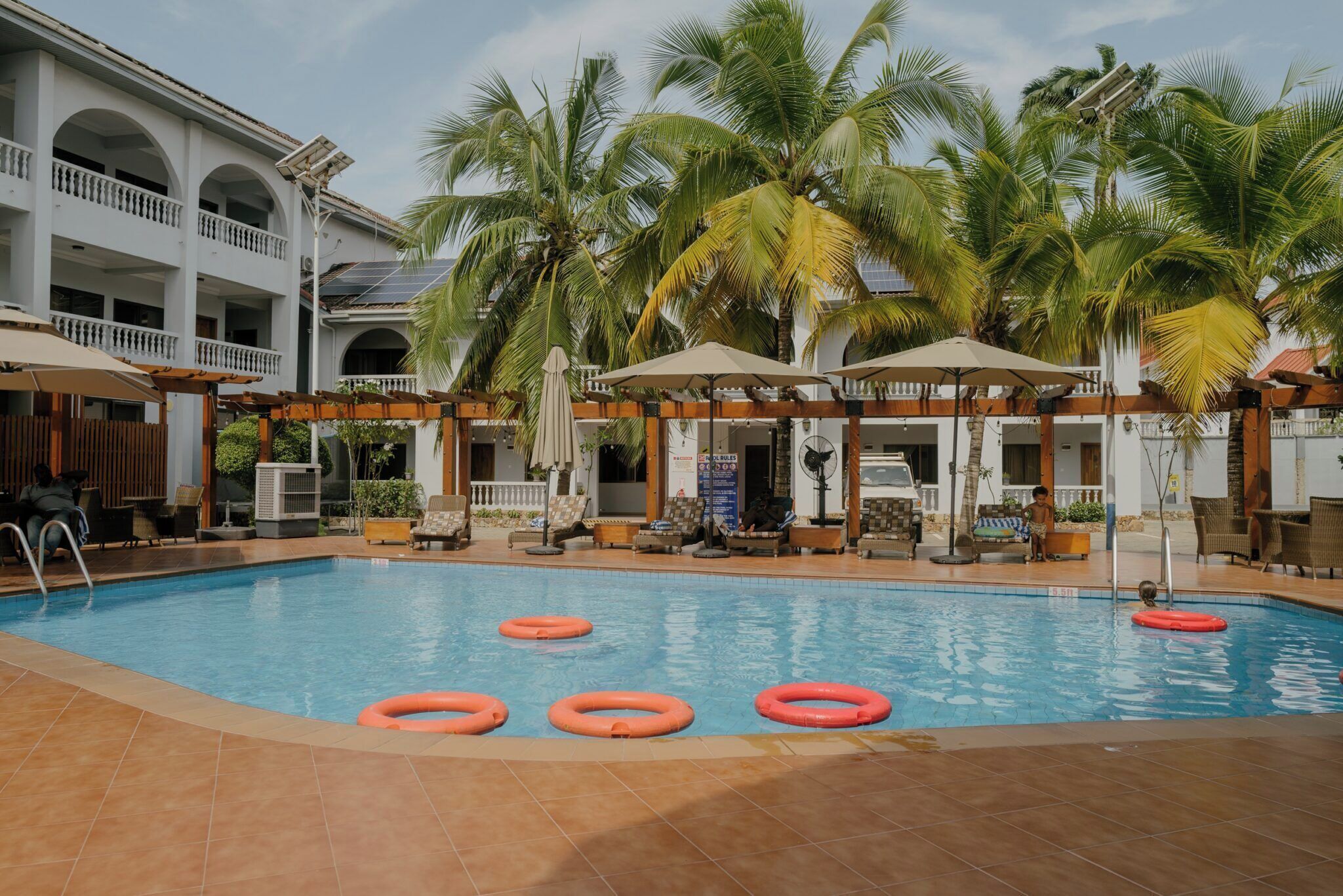 Outdoor pool