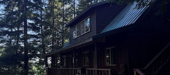Private location cabin in the rainforests of Alaska