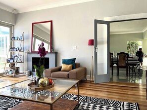 House, 4 Bedrooms, Smoking, Balcony | Living room - Cosy & Tranquil Family Beach Getaway (Gqeberha)