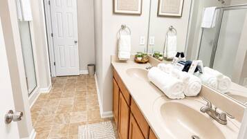Soap, toilet paper
