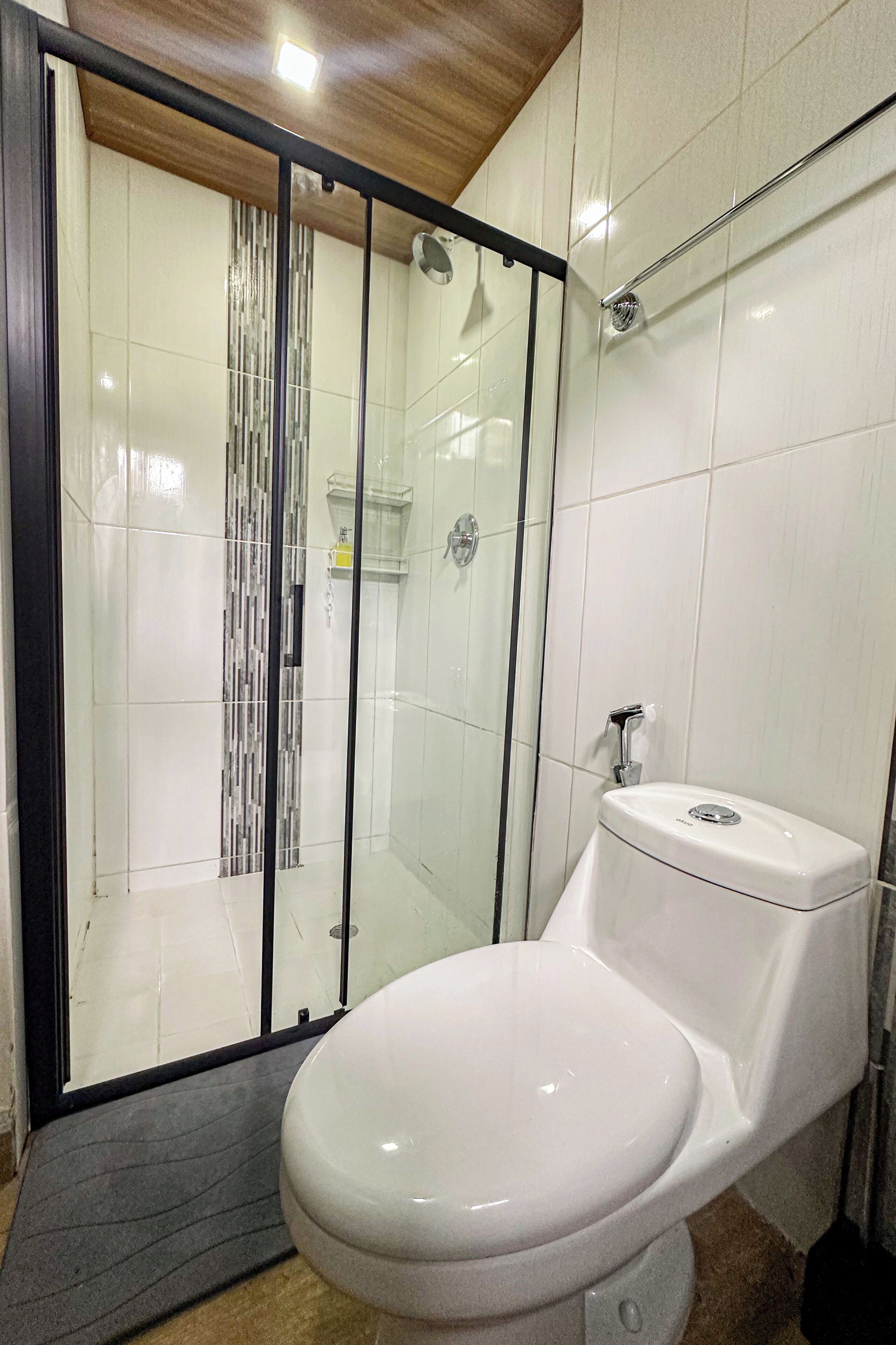 Towels, soap, toilet paper