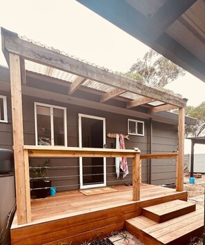 Exterior detail - The Deck @ VB - Linen, Wi-Fi, Pets, Secured Yard (Venus Bay)