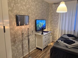 Een strijkplank/strijkijzer, wifi