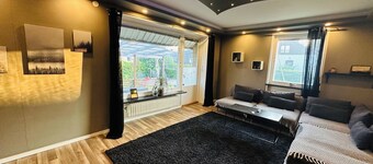 Lovely 1-bedroom apartment with AC in charming Garsnas