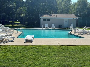Pool - Cozy Evergreen Escape Near Lake Harmony w/ Firepit + Fireplace (Albrightsville)