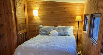 Plum Island Summer Rental, waterfront private beach, 32+ Days rustic 3 BR cabin