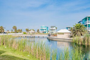 Property grounds - Four Winds | Pond Views + Coastal Charm! (Port Aransas)