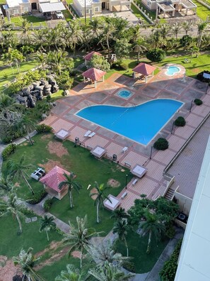 Pool - Travel Nurses; 3-bedroom+1 condo in Guam, all amenities/car
15m to all hospitals (Mangilao)