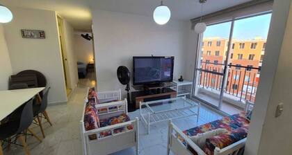 Quiet and bright apartment located in Ibague, swimming pool and parking.