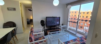 Quiet and bright apartment located in Ibague, swimming pool and parking.