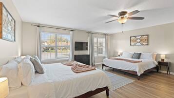 5 bedrooms, desk, iron/ironing board, free WiFi