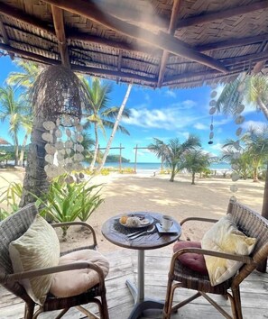 Outdoor dining - The Sanctuary (EL NIDO)