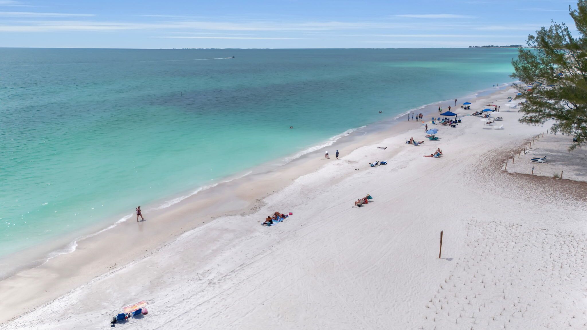 Vlak bij het strand