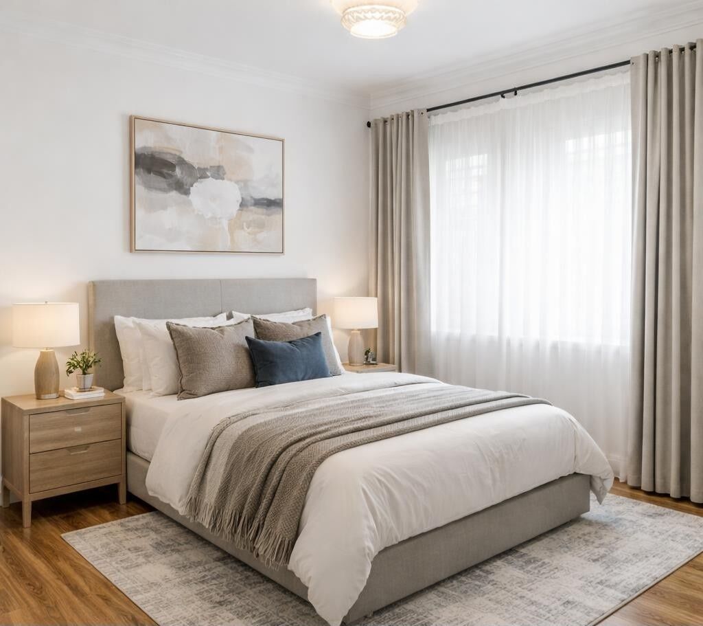 3 bedrooms, iron/ironing board, WiFi, bed sheets