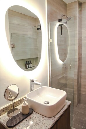 Bathroom - Smart & Modern Minimalist Gem in Santa Tere with AC (Guadalajara)