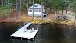 Exterior - Lakefront Cabin - Private Dock, Hot Tub & Fire Pit (Barrington)