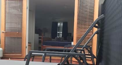 studio apartment with water access