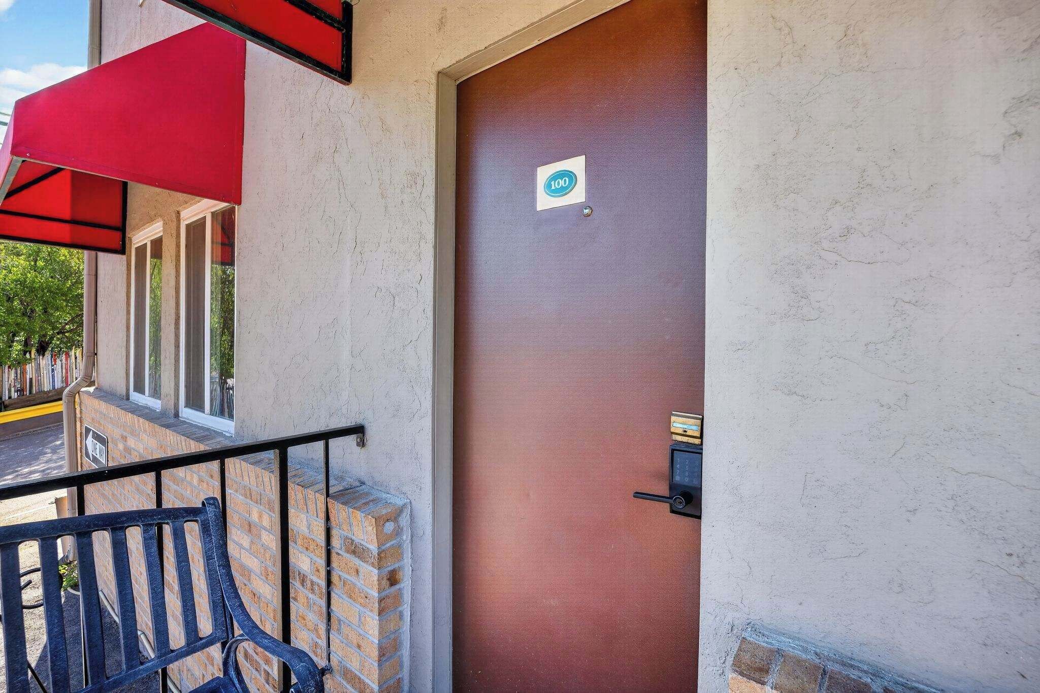 Enceinte de l’hébergement